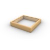 RAMKA OSZKLONA 18x18x3,5 BUKOWA